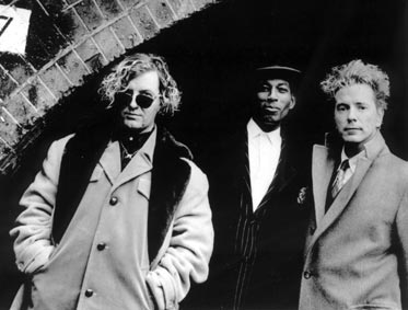 John Mcgeoch, Allan Dias & John Lydon, 'That What is Not' promo pic, 1991 © Schoerner