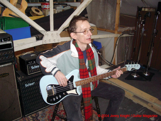 Keith Levene, London 2004 © Jenny Knight / Guitar Magazine