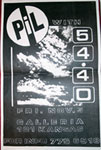 PiL - San Francisco, Galleria, USA 5.11.82 Gig Poster