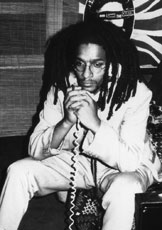 Don Letts at Gunter Grove; circa 1978 © unknown