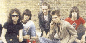 Keith with The Ramones, 1976 © unknown