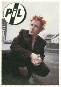 PiL - John Lydon Postcard (circa 1986)