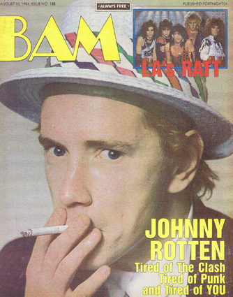 BAM magazine, August 10th 1984