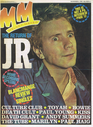 Melody Maker, November 5th 1983