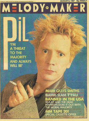 Melody Maker, August 8th 1987