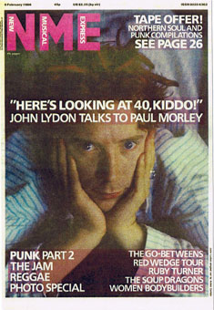 NME, February 8th, 1986 © Anton Corbijn
