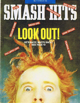 Smash Hits, February 2nd, 1986 
