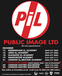 December 2009 UK Tour Poster / Advert