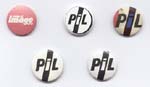 PiL - Various Button Badges (circa 1978-80)