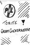 PiL - New York, Great Gildersleeves April 1980 Gig Poster