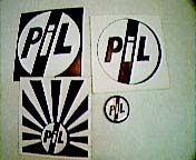 PiL - Various Stickers (circa 1983)