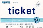 Paris, Le Zenith 5.6.86